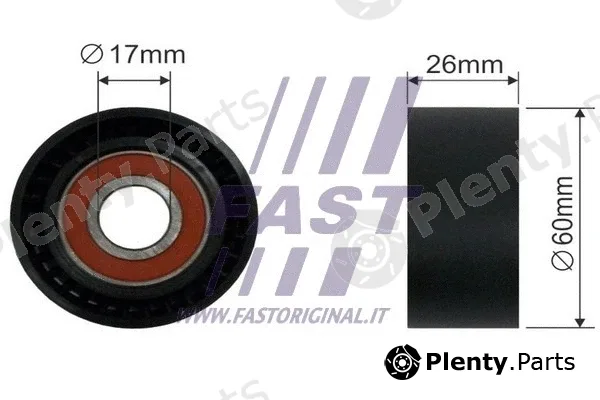 Fast FT44565 — Tensioner Pulley, V-ribbed belt