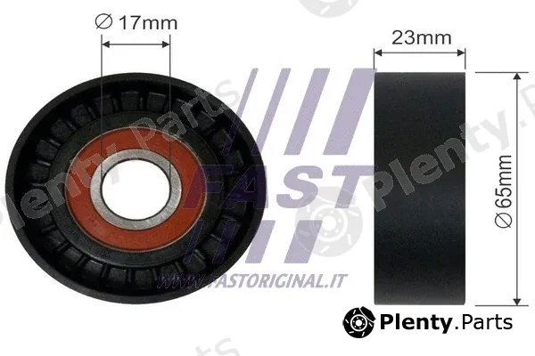 Fast FT44545 — Tensioner Pulley, V-ribbed belt