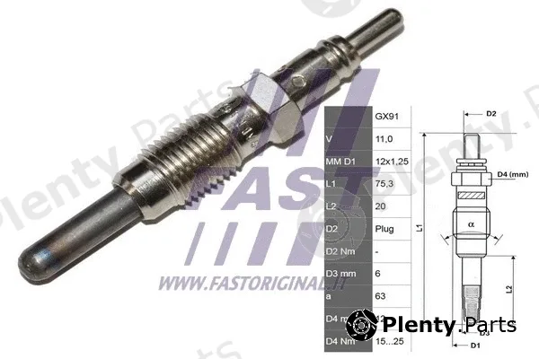 Fast FT82728 — Glow Plug