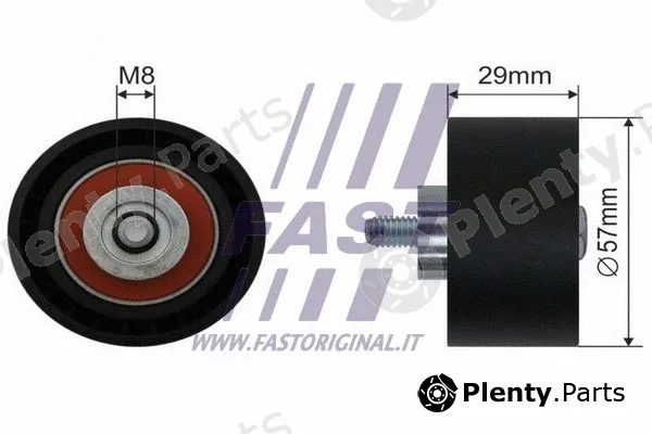 Fast FT44017 — Deflection/Guide Pulley, timing belt