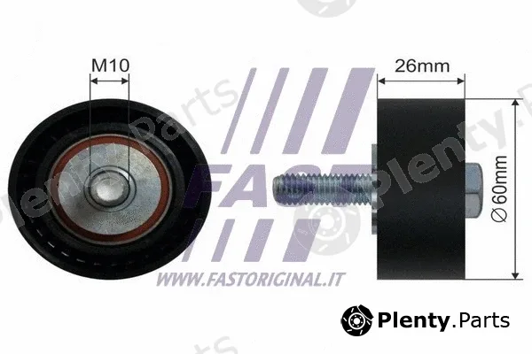 Fast FT44532 — Deflection/Guide Pulley, V-ribbed belt