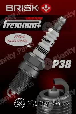 Brisk 1986 — Spark Plug P38 Iridium Premium+