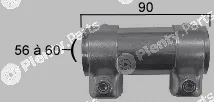 Ferron TOP31910012 — Flexible Pipe, exhaust system