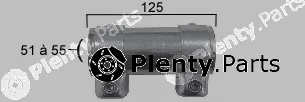 Ferron TOP31910015 — Flexible Pipe, exhaust system