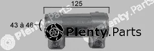 Ferron TOP31910014 — Flexible Pipe, exhaust system