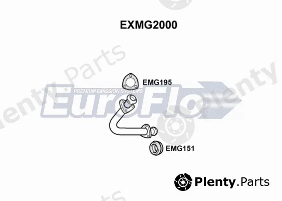 EuroFlo EXMG2000 — Exhaust Pipe