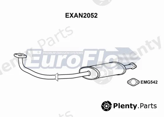 EuroFlo EXAN2052 — Exhaust Pipe