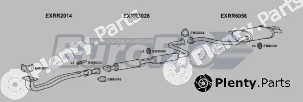 EuroFlo RR820201004A — Exhaust System