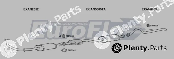 EuroFlo LVPIL19D9011B — Exhaust System
