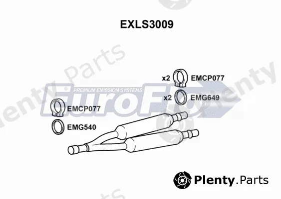 EuroFlo EXLS3009 — Centre Muffler