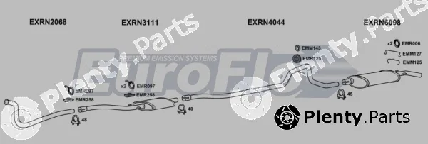 EuroFlo RN18143001A — Exhaust System