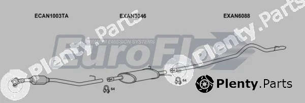 EuroFlo LVMAXU25D7011E — Exhaust System