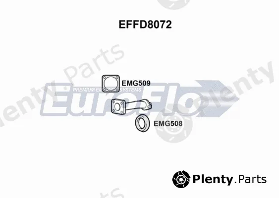 EuroFlo EFFD8072 — Exhaust Pipe
