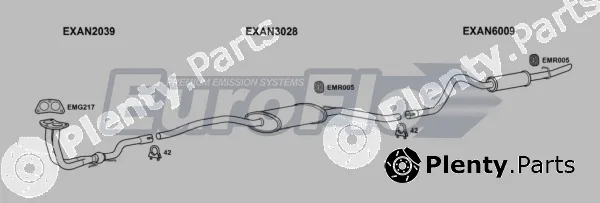 EuroFlo ANMAE131001A — Exhaust System