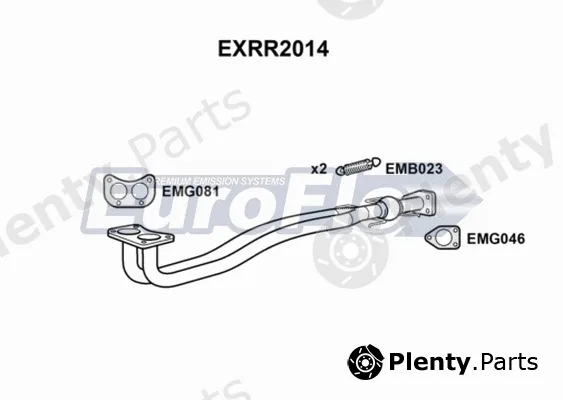 EuroFlo EXRR2014 — Exhaust Pipe