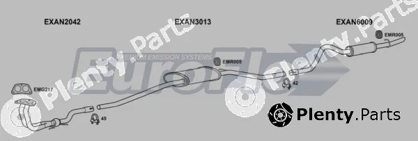 EuroFlo ANMAE161001 — Exhaust System