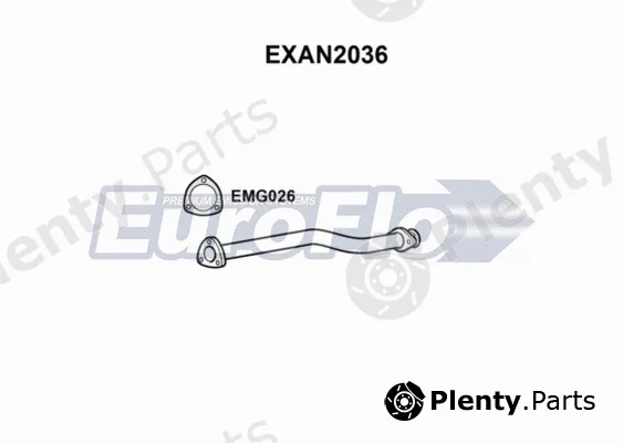 EuroFlo EXAN2036 — Exhaust Pipe