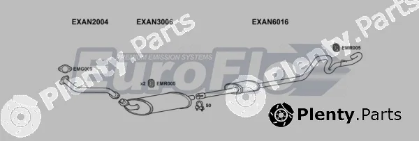 EuroFlo LVPIL19D9004A — Exhaust System