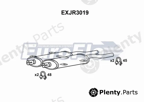 EuroFlo EXJR3019 — Centre Muffler