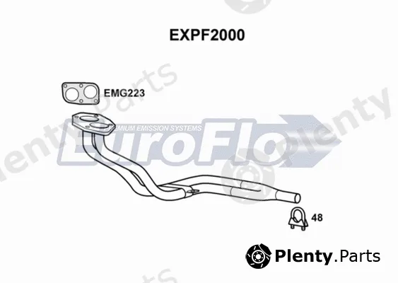 EuroFlo EXPF2000 — Exhaust Pipe
