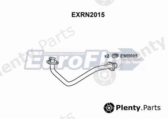 EuroFlo EXRN2015 — Exhaust Pipe