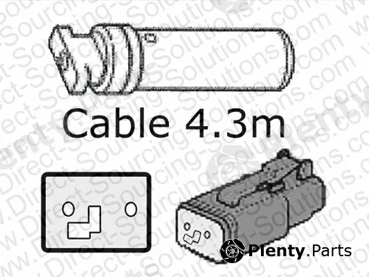 DSS 207692OEM — Sensor, wheel speed
