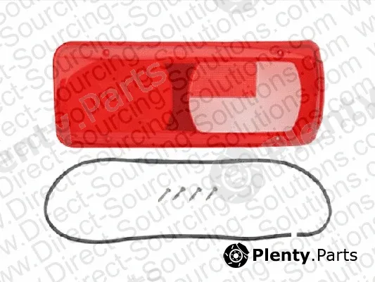 DSS 580022 — Lens, tail light assembly
