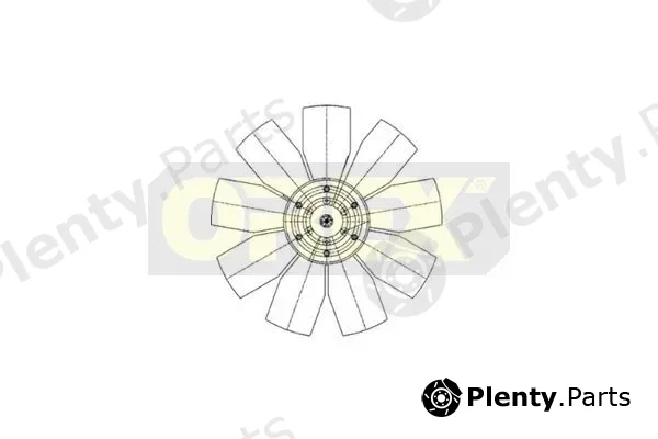 Orex 120083 — Fan, engine cooling
