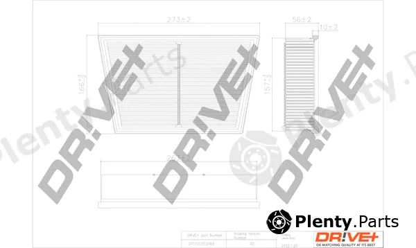 Dr!ve+ DP1110.10.0769 — Air Filter