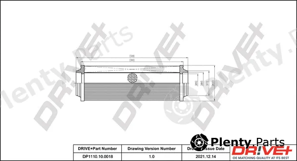 Dr!ve+ DP1110.10.0018 — Air Filter