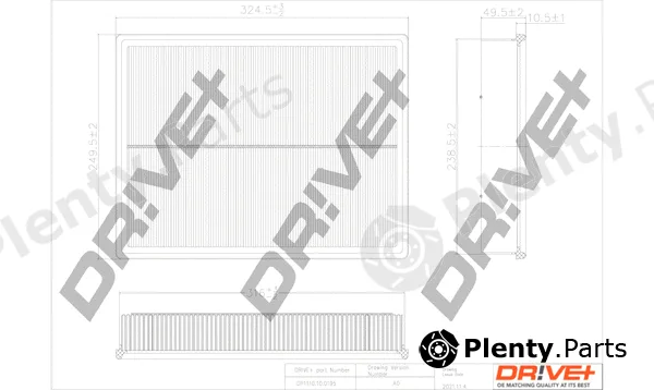 Dr!ve+ DP1110.10.0195 — Air Filter