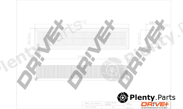Dr!ve+ DP1110.10.0097 — Air Filter