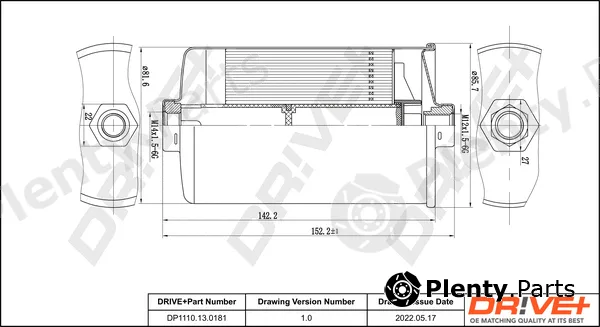 Dr!ve+ DP1110.13.0181 — Fuel Filter