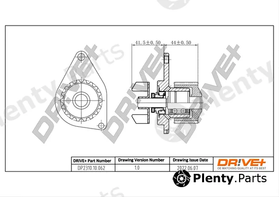 Dr!ve+ DP2310.10.062 — Water Pump, engine cooling