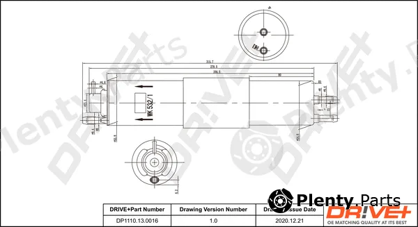 Dr!ve+ DP1110.13.0016 — Fuel Filter