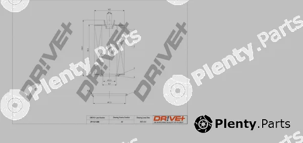 Dr!ve+ DP1110.11.0098 — Oil Filter