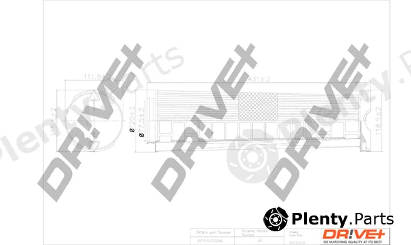 Dr!ve+ DP1110.10.0246 — Air Filter