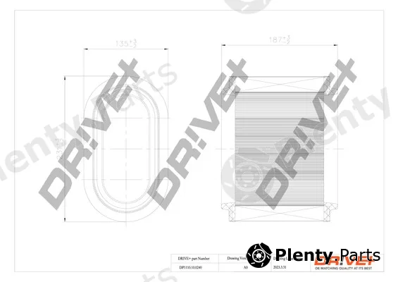 Dr!ve+ DP1110.10.0240 — Air Filter