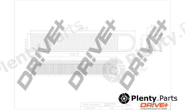 Dr!ve+ DP1110.10.0159 — Air Filter