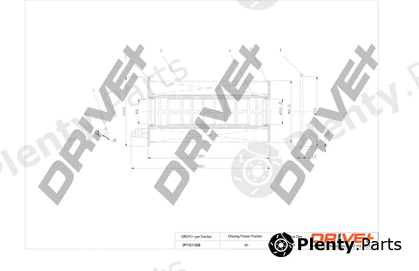 Dr!ve+ DP1110.11.0238 — Oil Filter