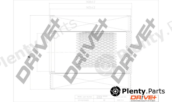 Dr!ve+ DP1110.10.0023 — Air Filter