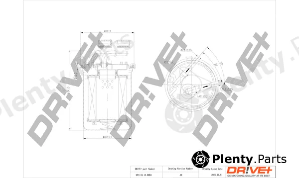 Dr!ve+ DP1110.13.0084 — Fuel Filter