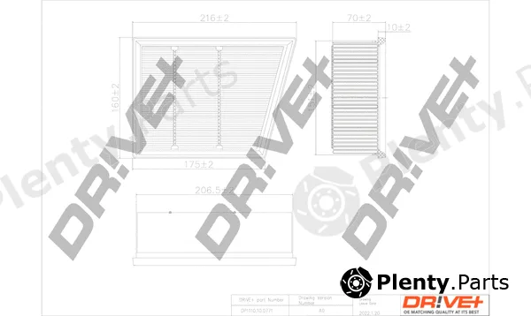 Dr!ve+ DP1110.10.0771 — Air Filter