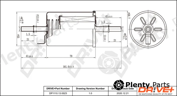 Dr!ve+ DP1110.13.0023 — Fuel Filter