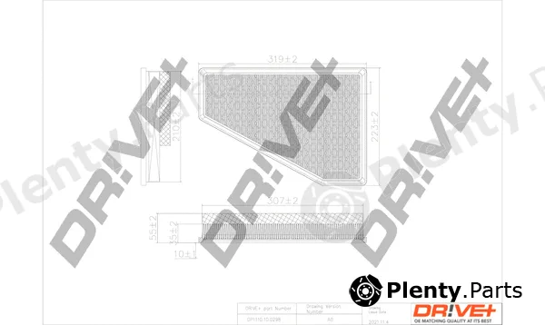 Dr!ve+ DP1110.10.0298 — Air Filter