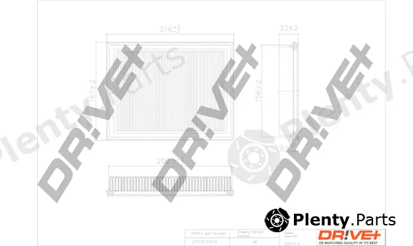 Dr!ve+ DP1110.10.0119 — Air Filter