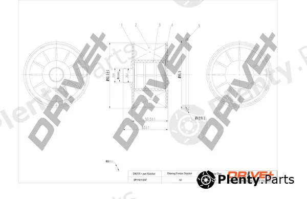 Dr!ve+ DP1110.11.0147 — Oil Filter