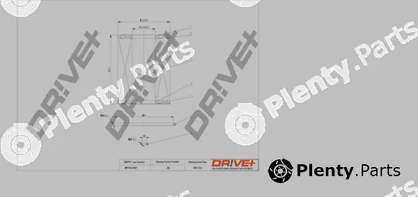 Dr!ve+ DP1110.11.0101 — Oil Filter
