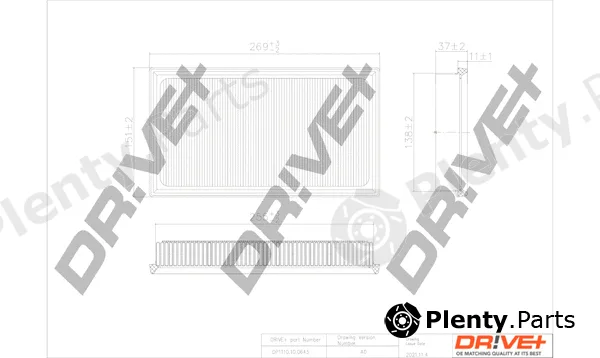 Dr!ve+ DP1110.10.0643 — Air Filter