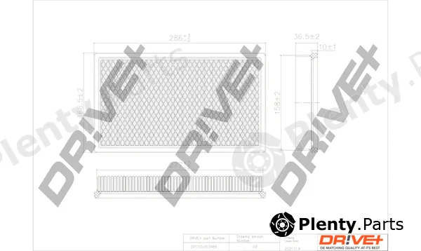 Dr!ve+ DP1110.10.0489 — Air Filter